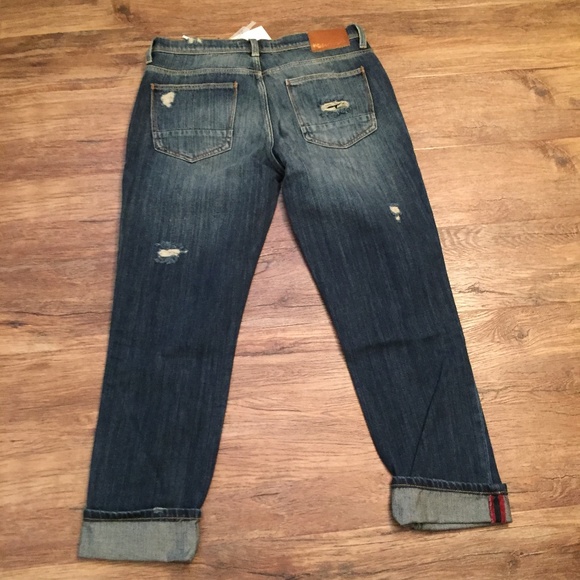 ZARA Boyfriend Jeans:Dark-blue, US 6, 8/EUR 38, 40 - Picture 4 of 4